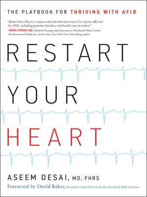cover image of Restart Your Heart: the Playbook for Thriving with AFib